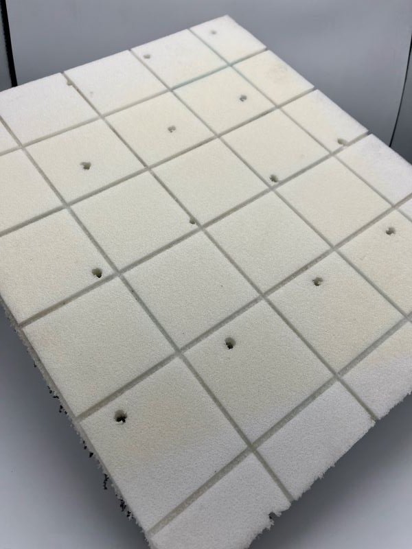 Padding — foam shock and fall-height pads