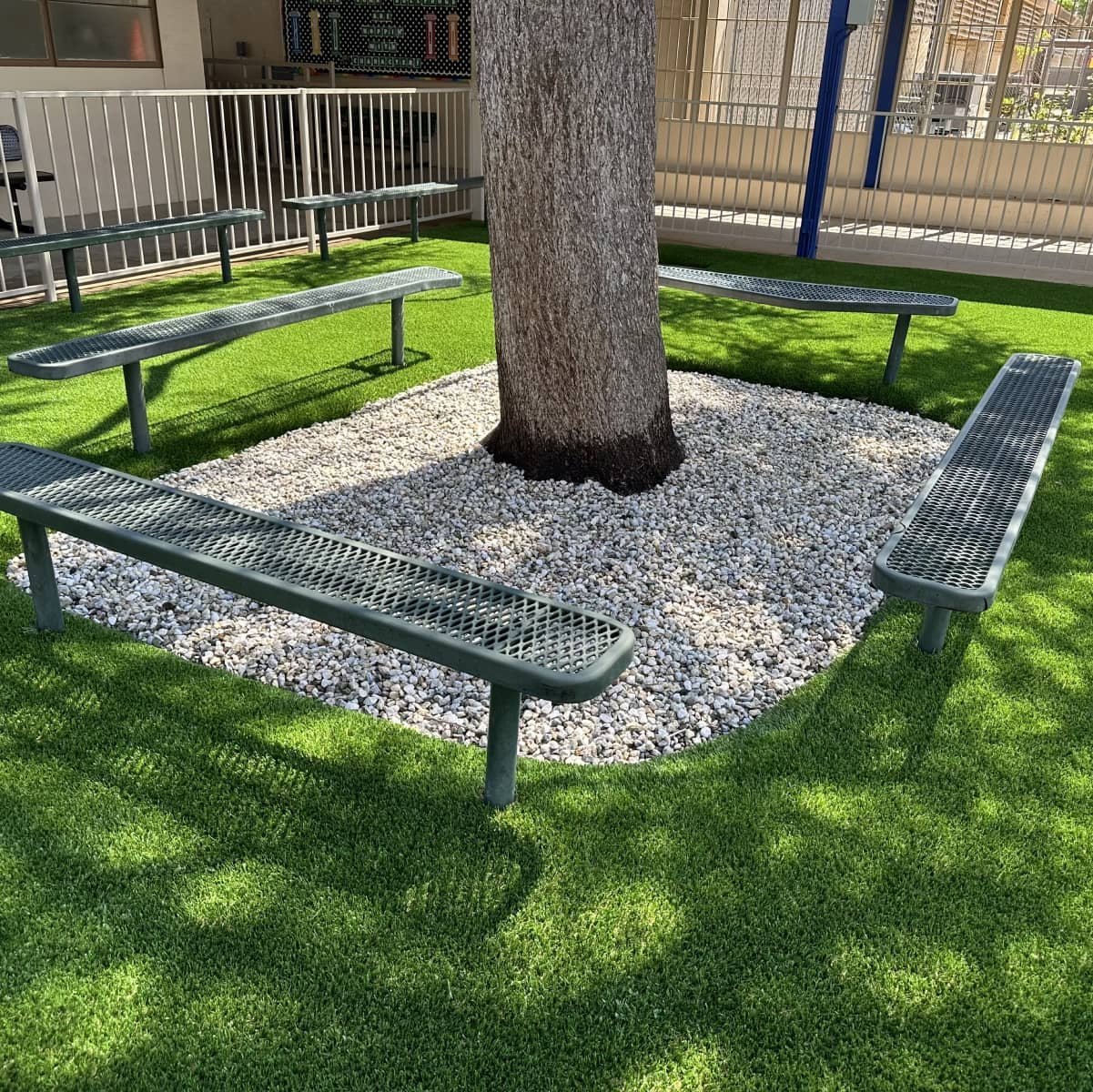 Sport turf field install — athletic synthetic grass