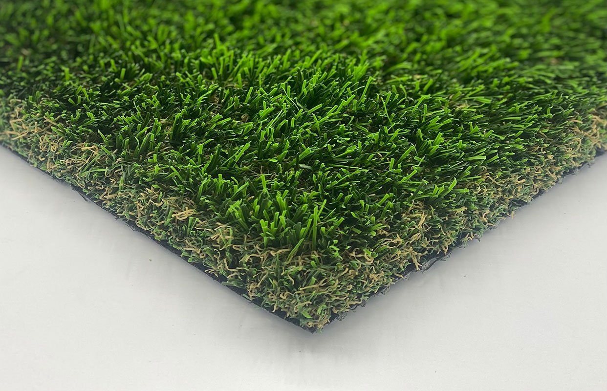 Triton turf — soft C-fiber spring-green landscape lawn