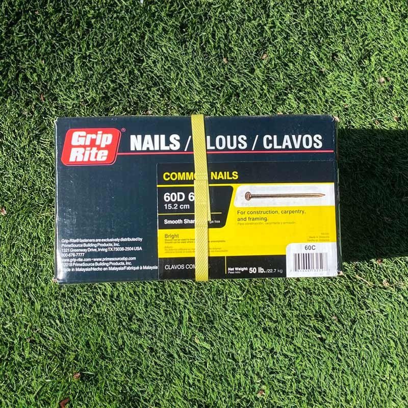 Turf Nails — galvanized steel turf nails