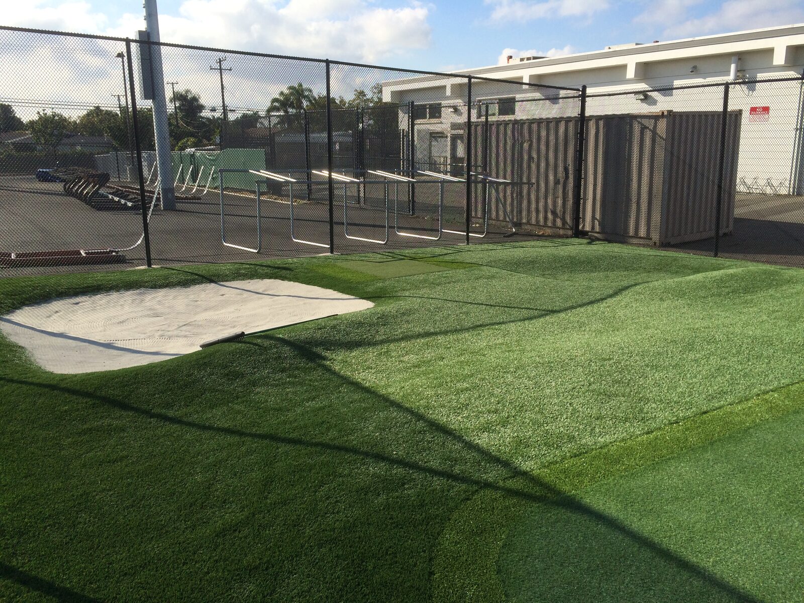 SGS Turf install &mdash; Sport &middot; Batting Cage