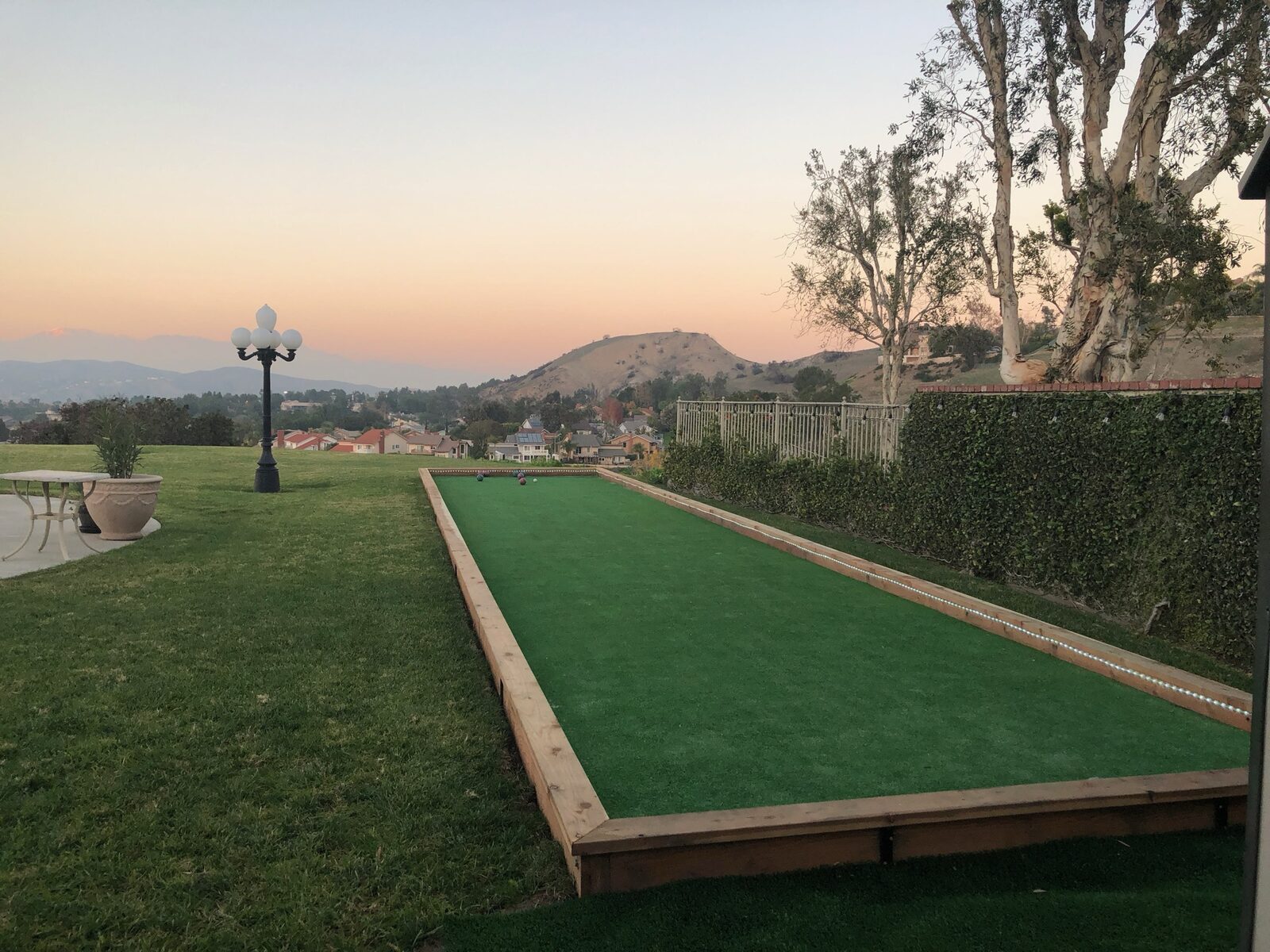 SGS Turf install &mdash; Sport &middot; Bocce